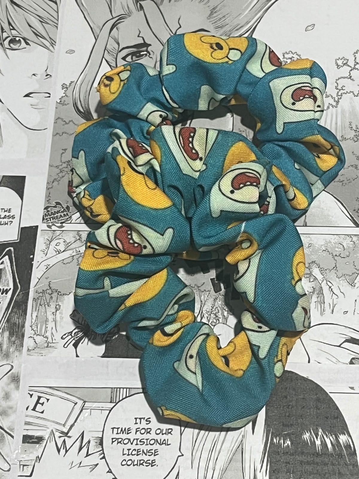 Scrunchie Finn & Jake - Hora de aventura